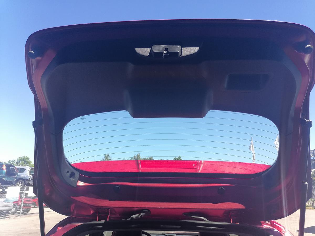 Ford Fiesta JA8 original Heckklappe mit Heckscheibe Candy Rot Bj.2017